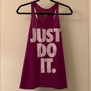 Nike just do it tank